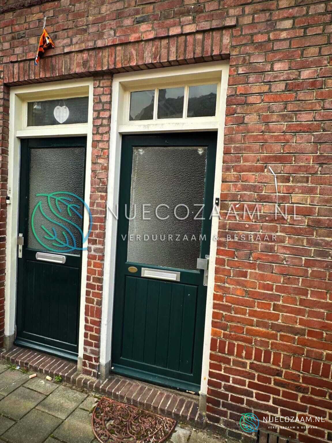 NuEcozaam Kunststof kozijnen Almelo wit houtnerf