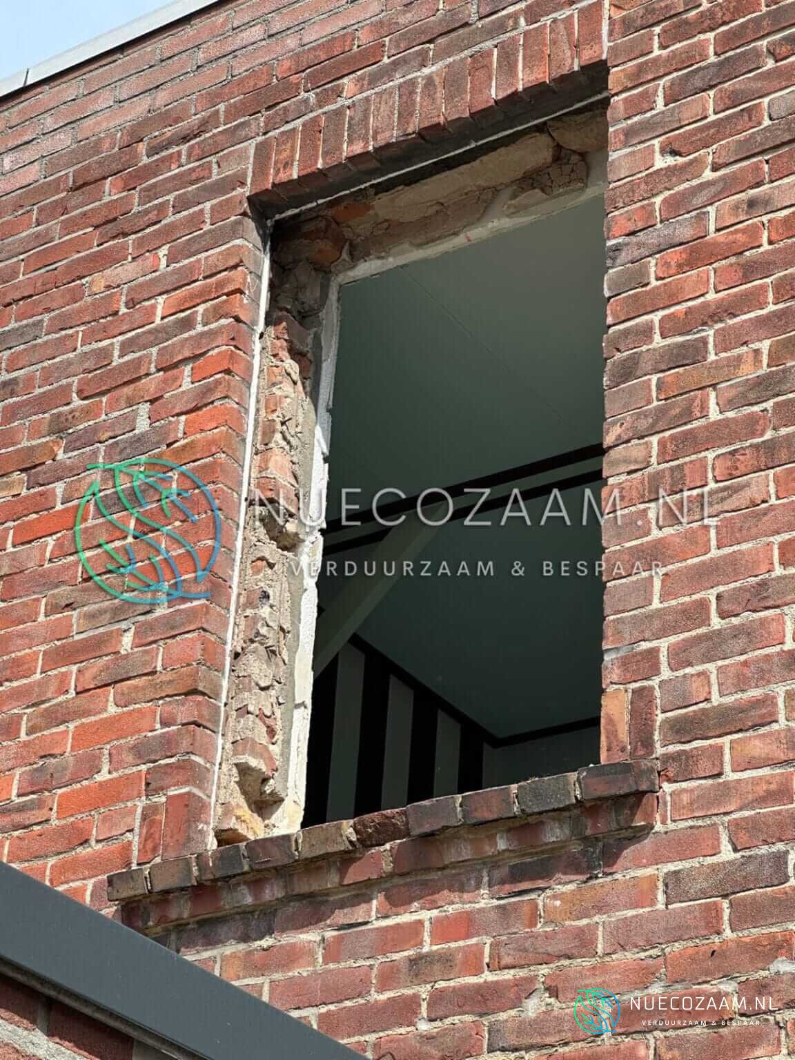 NuEcozaam Kunststof kozijnen Almelo wit houtnerf